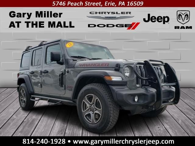 2018 Jeep Wrangler Unlimited Sport S 4x4