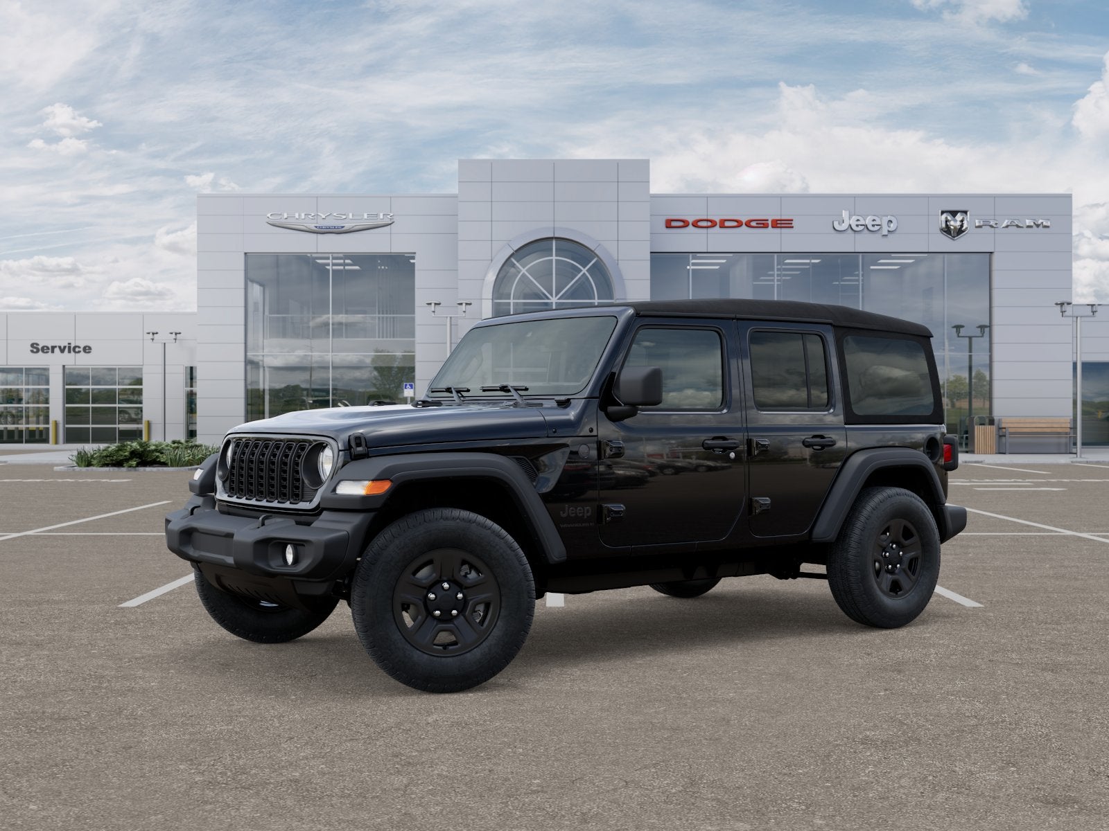 2025 Jeep WRANGLER 4-DOOR SPORT