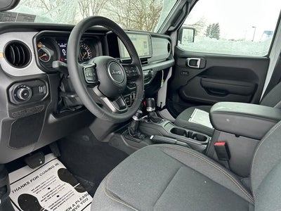 2025 Jeep Wrangler WRANGLER 4-DOOR SPORT S