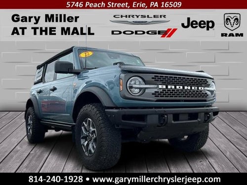 2022 Ford Bronco Badlands