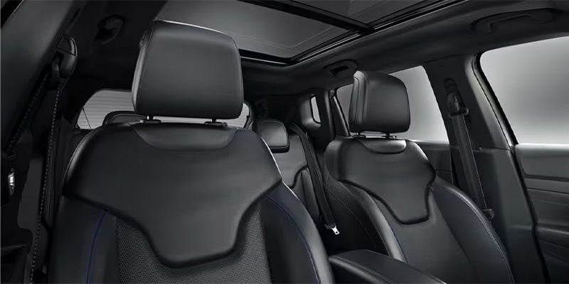 interior view of seating in a 2025 Jeep Compass